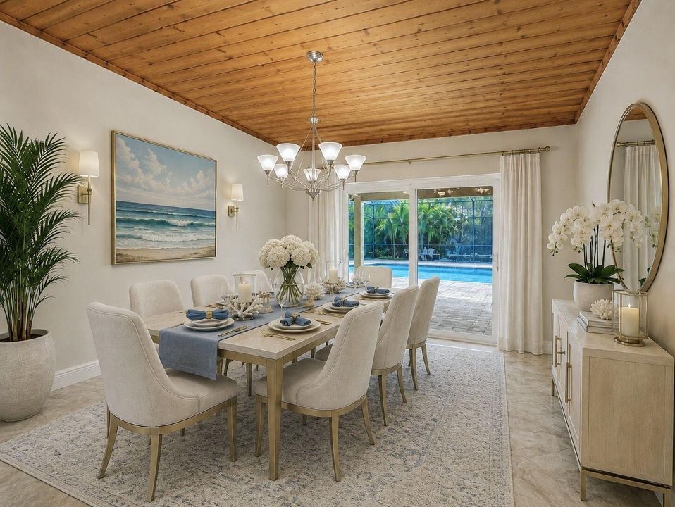 Dining Room-Virtually Staged