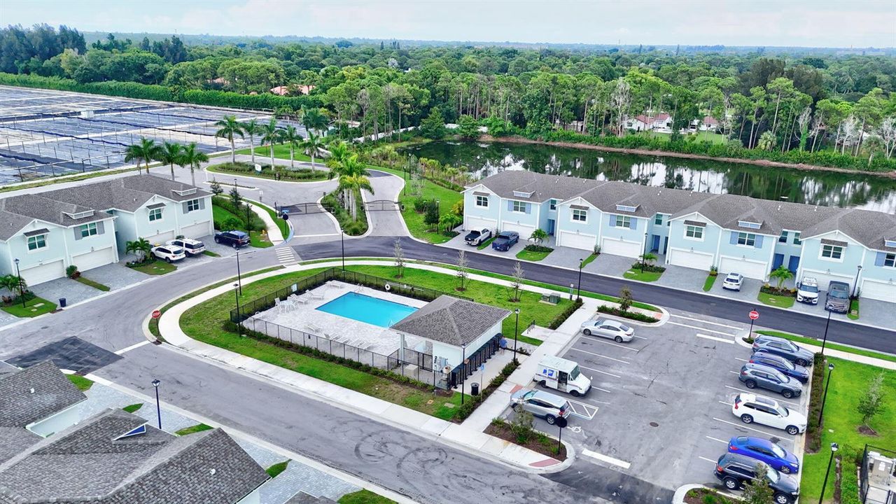 Community Pool and Cabana