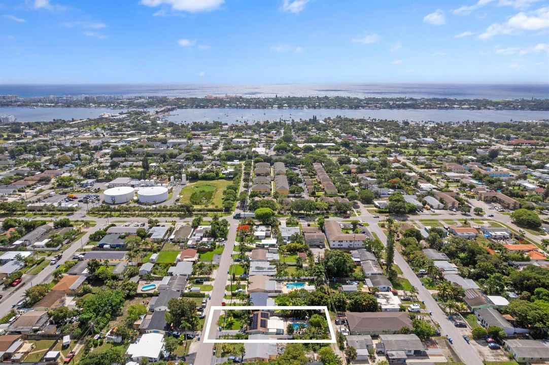 Aerial Neighborhood View