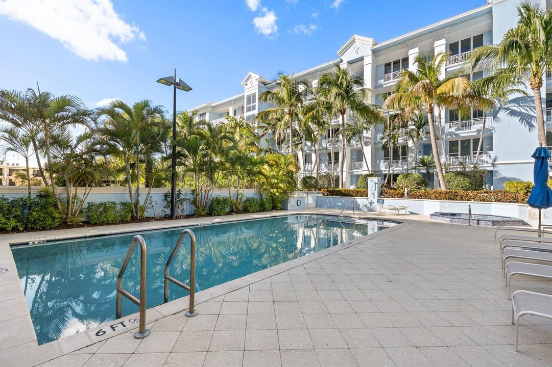 Pool Boasts Sun All Day