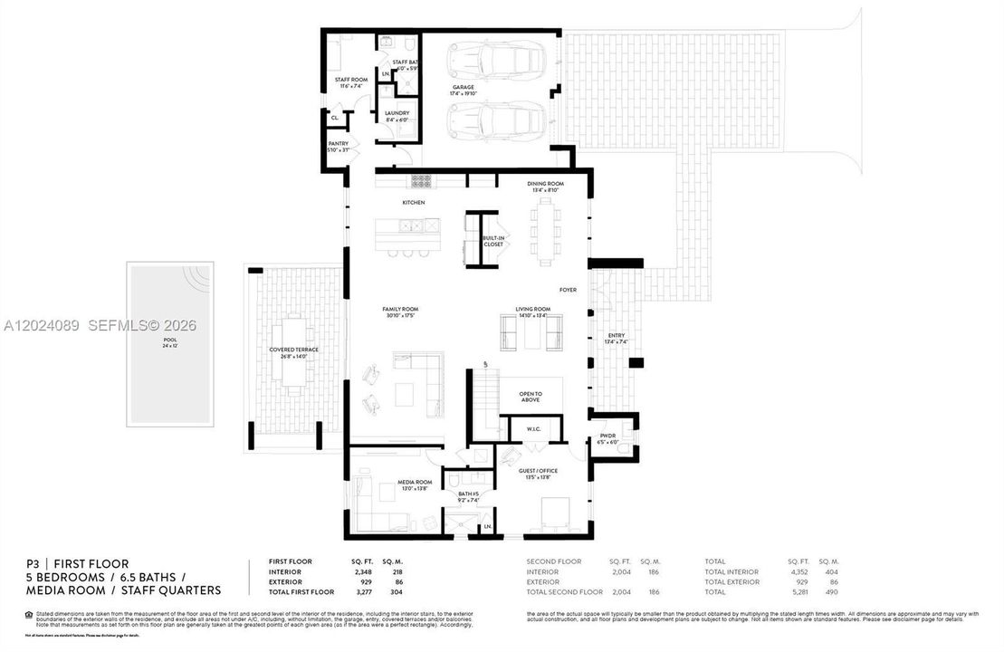 For Rent: $16,500 (5 beds, 6 baths, 4352 Square Feet)