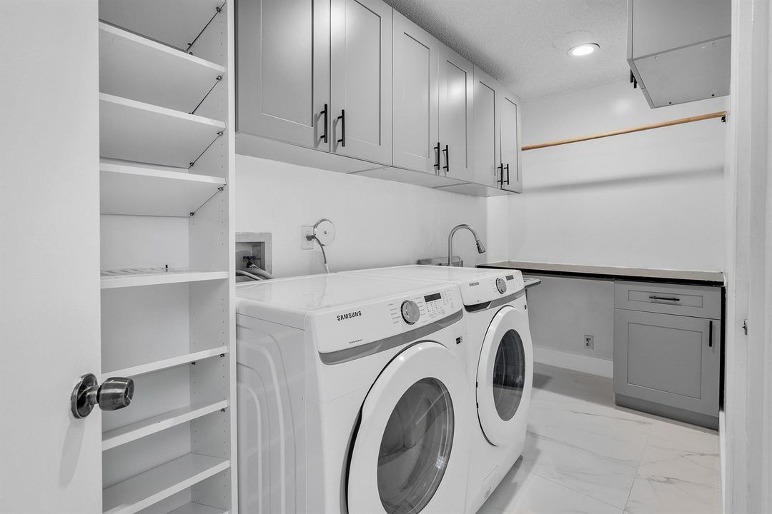 Laundry Room and Office Nook