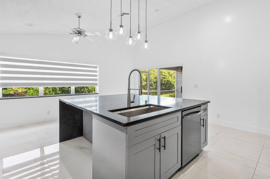 Room for Bar Stools & Water Views