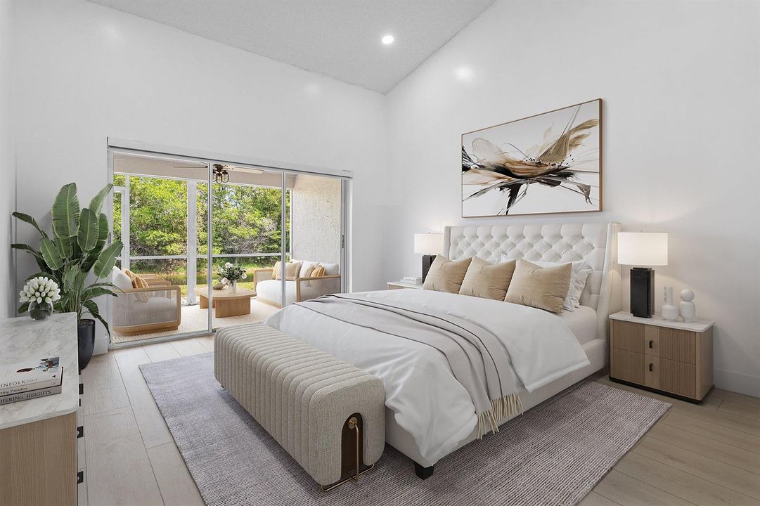 Water Views and Vaulted Ceilings