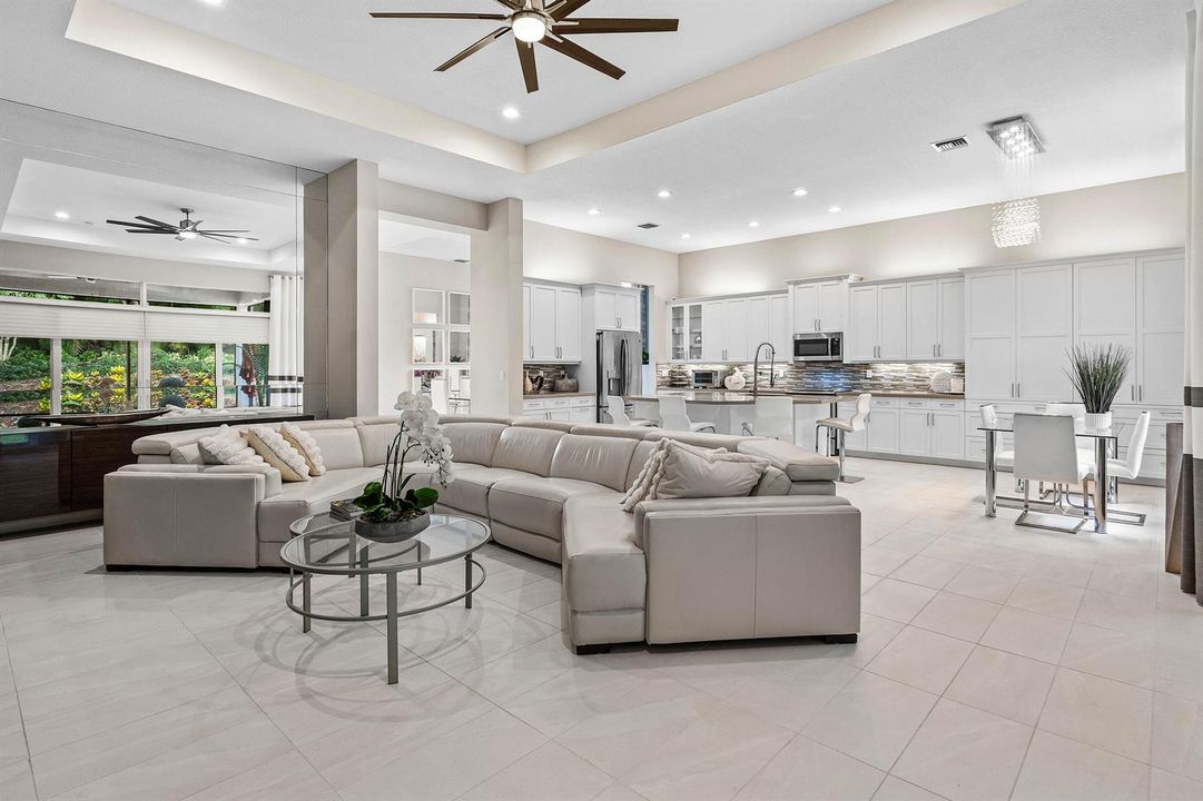 Kitchen Is Open To Family Room
