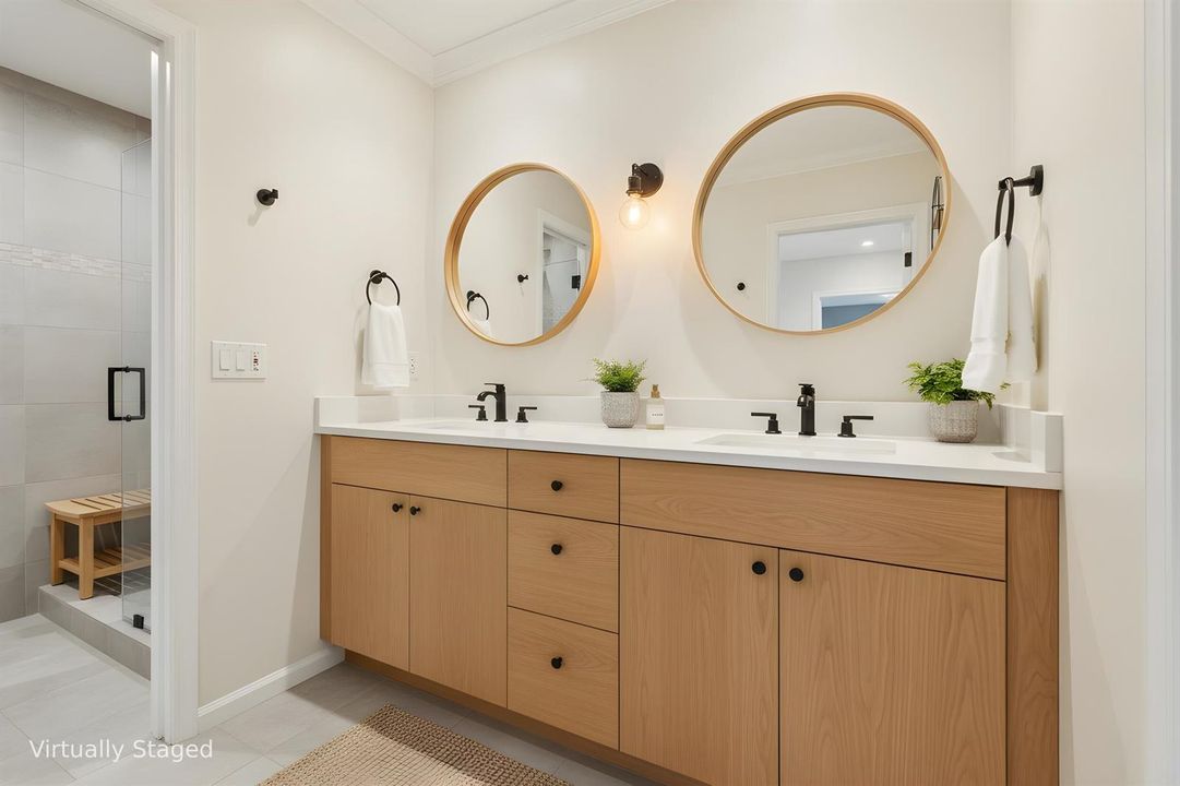 Virtually Reimagined Master Bathroom