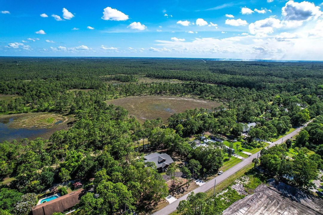 aerial towards preserve