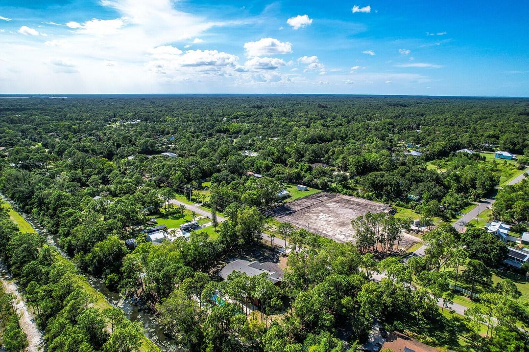 aerial towards community