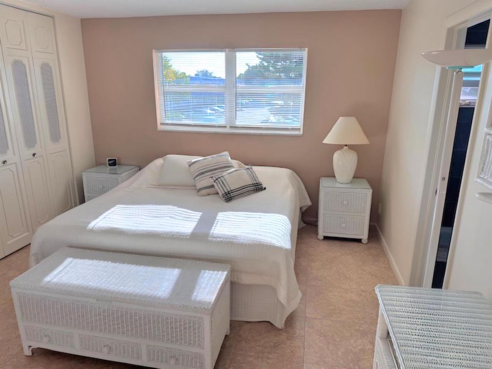 Sunset in bedroom