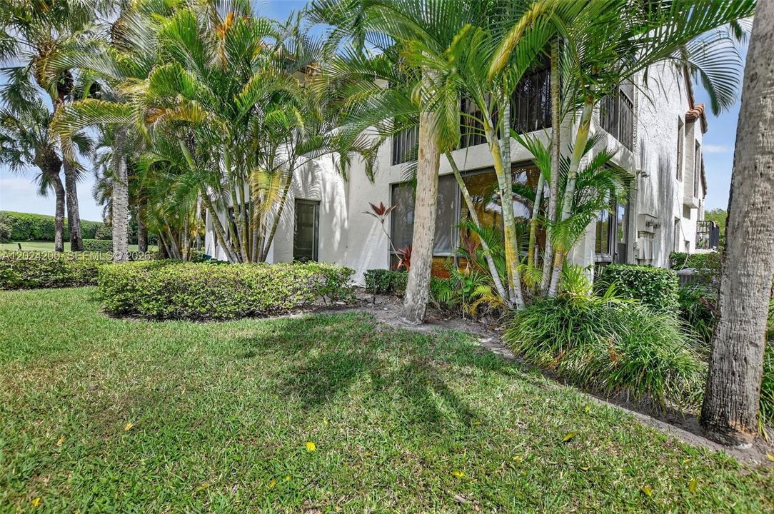 Rear of Property