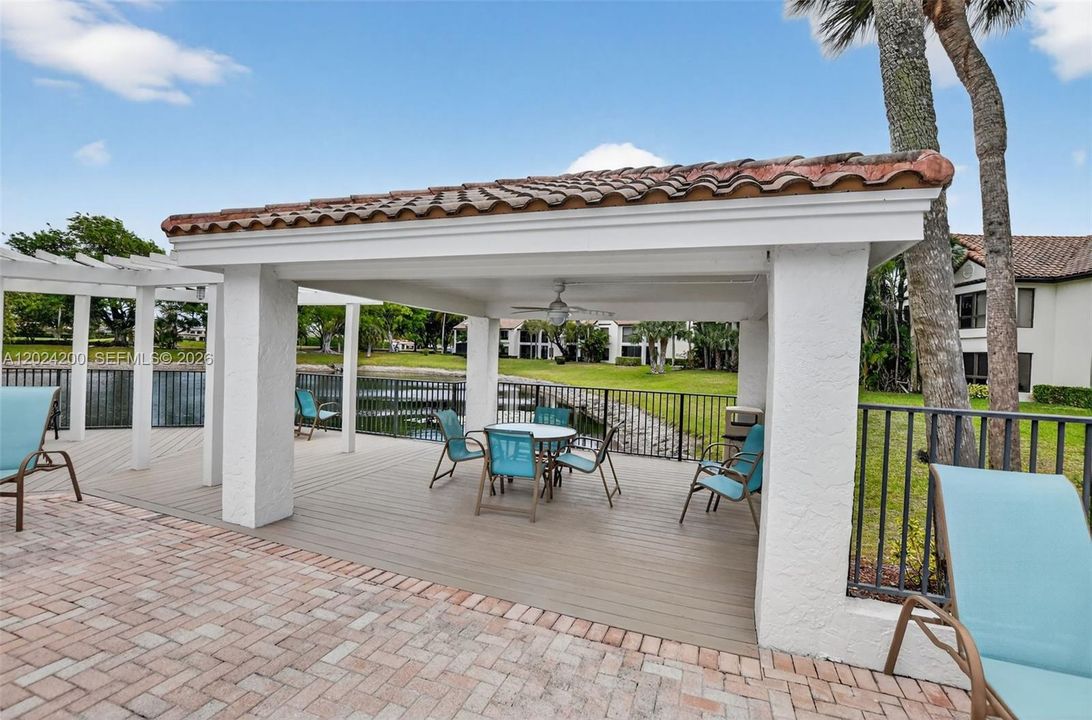 Covered Sitting Area