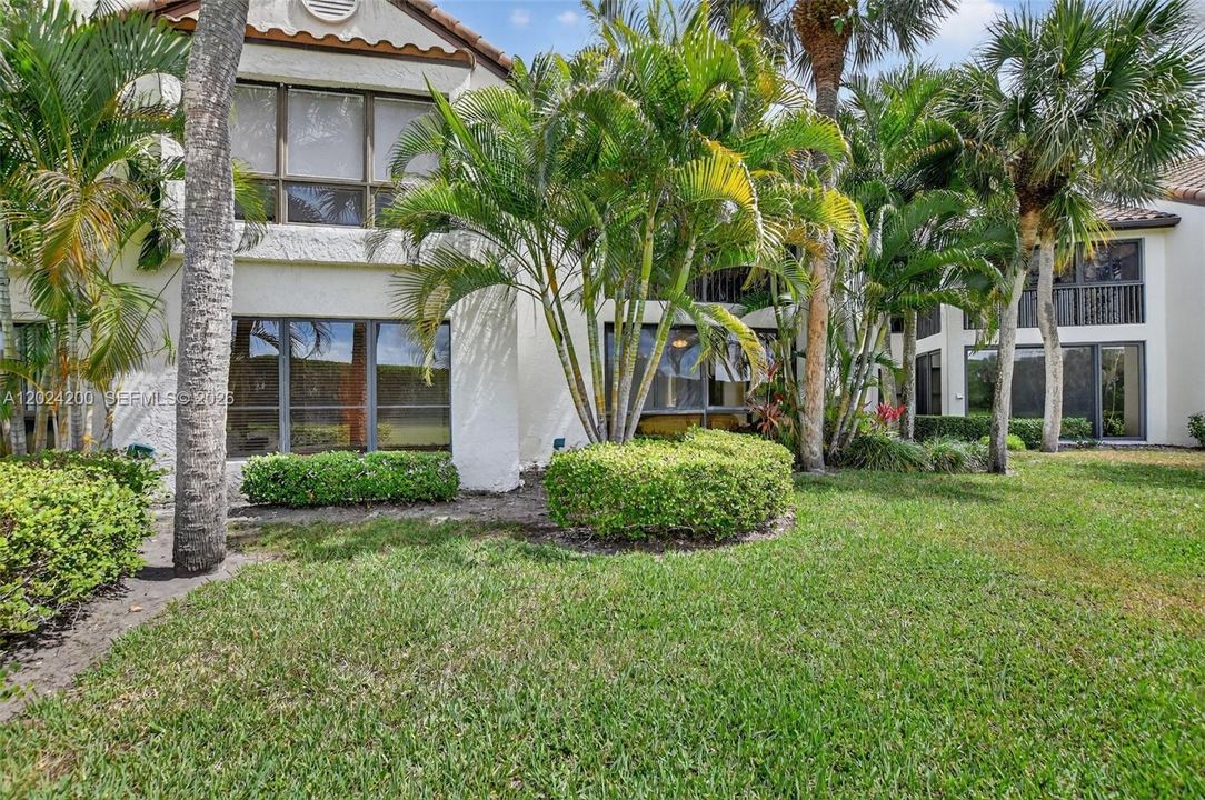 Rear of Property