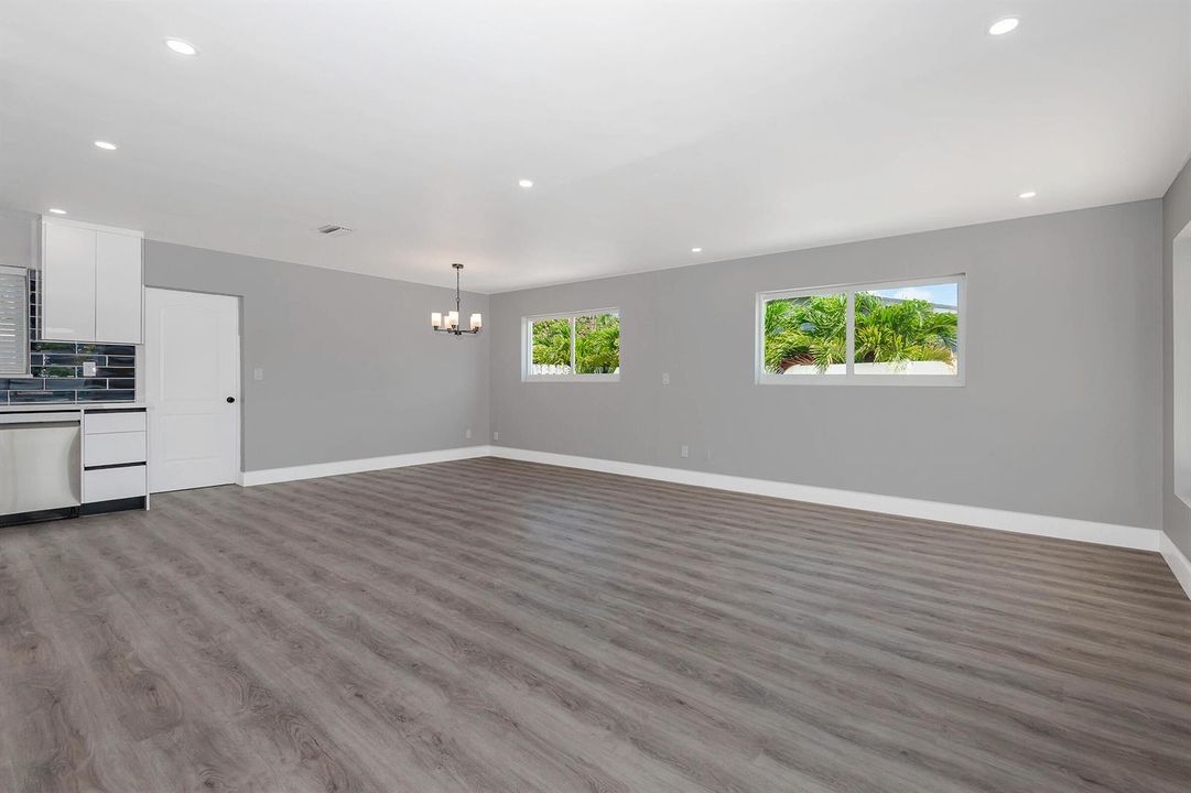 Open living area
