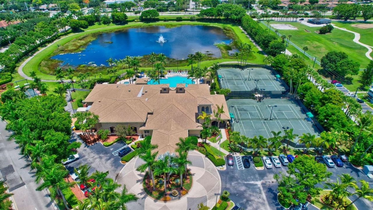 Aerial clubhouse