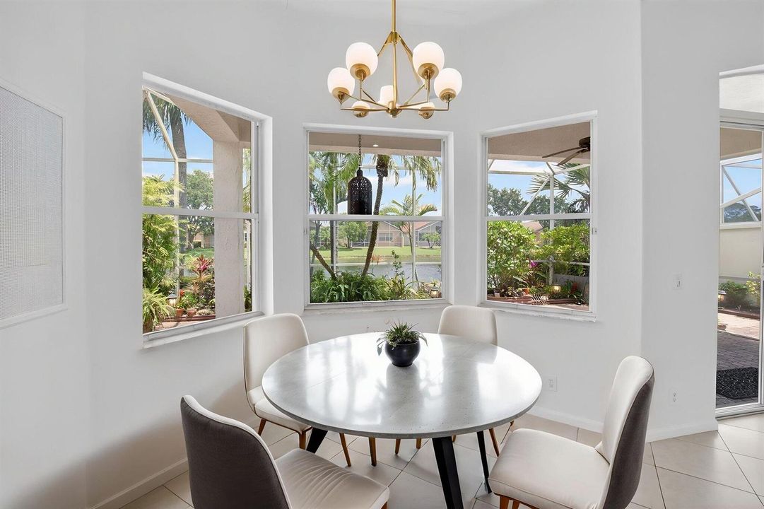 Breakfast area