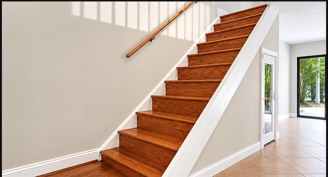 blank stairs