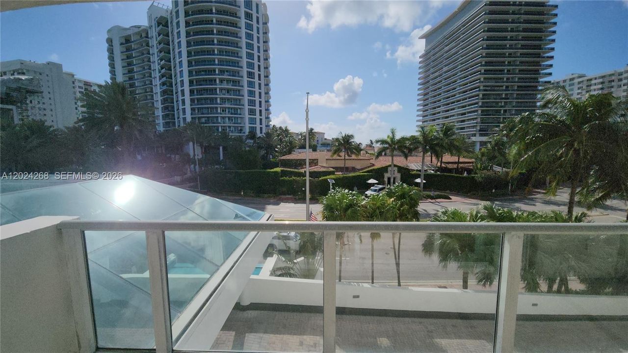 View from balcony