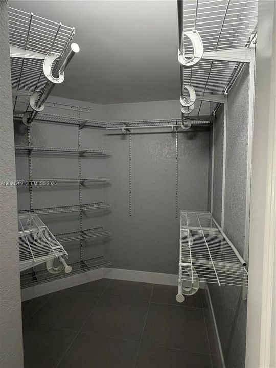 Huge walk-in closet