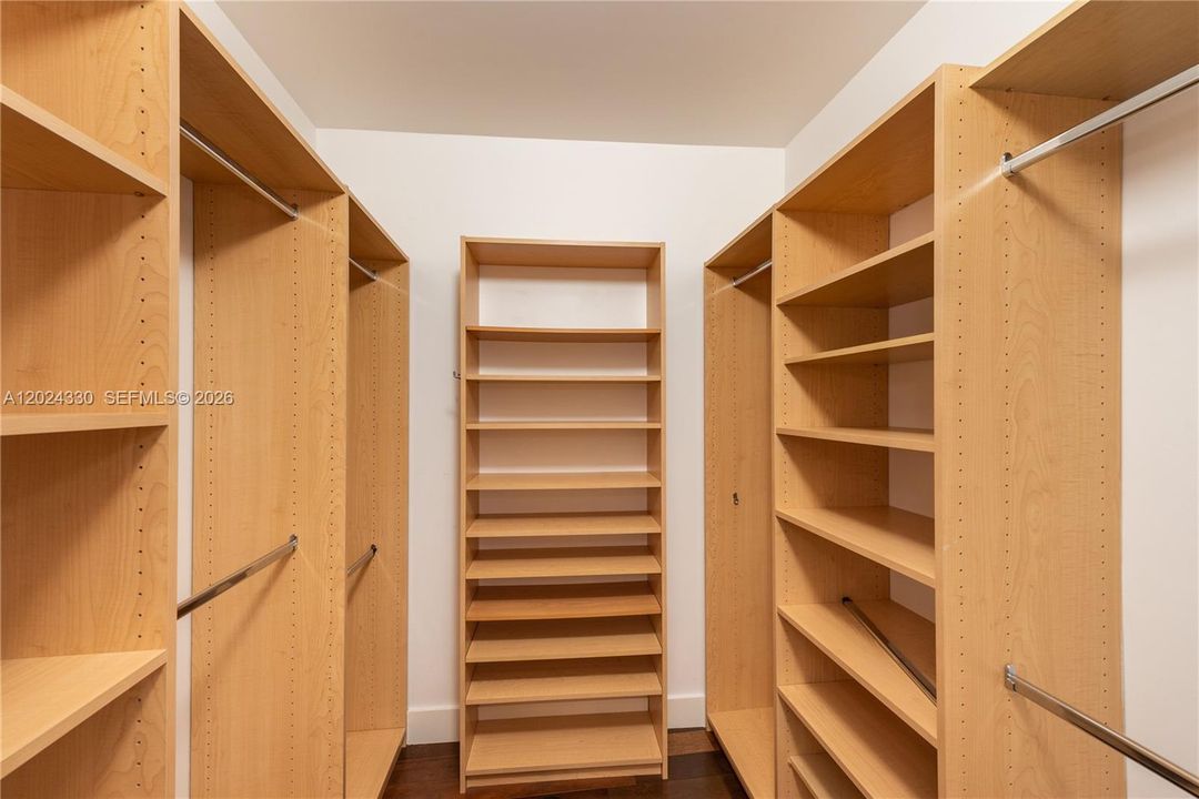 Primary Bedroom - Walk In Closet
