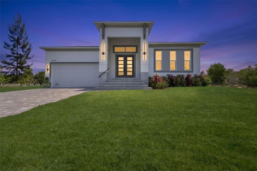 Twilight Front View