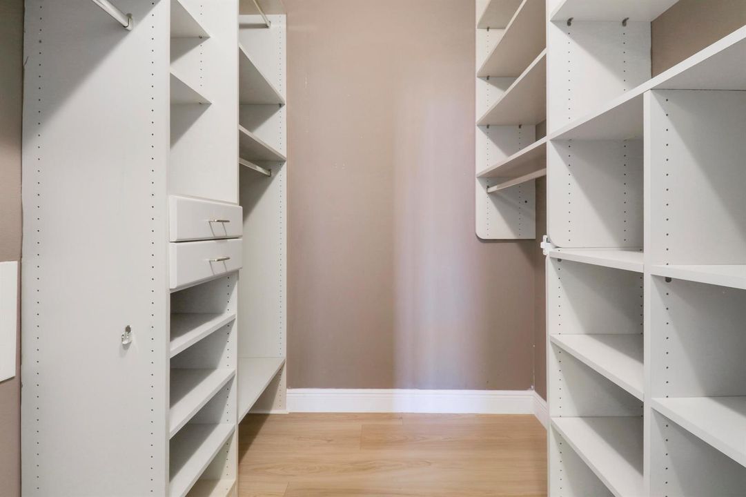 Primary Walk-In Closet