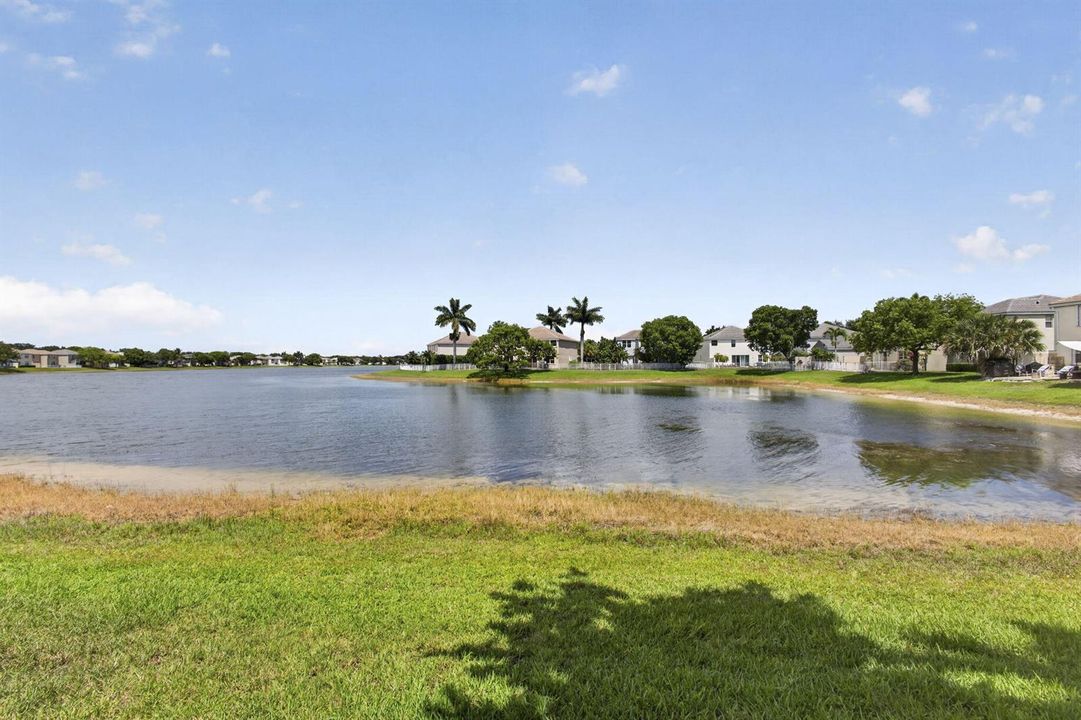 Lake Behind House