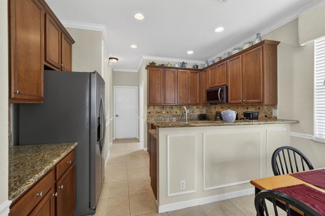 Kitchen with breakfast area