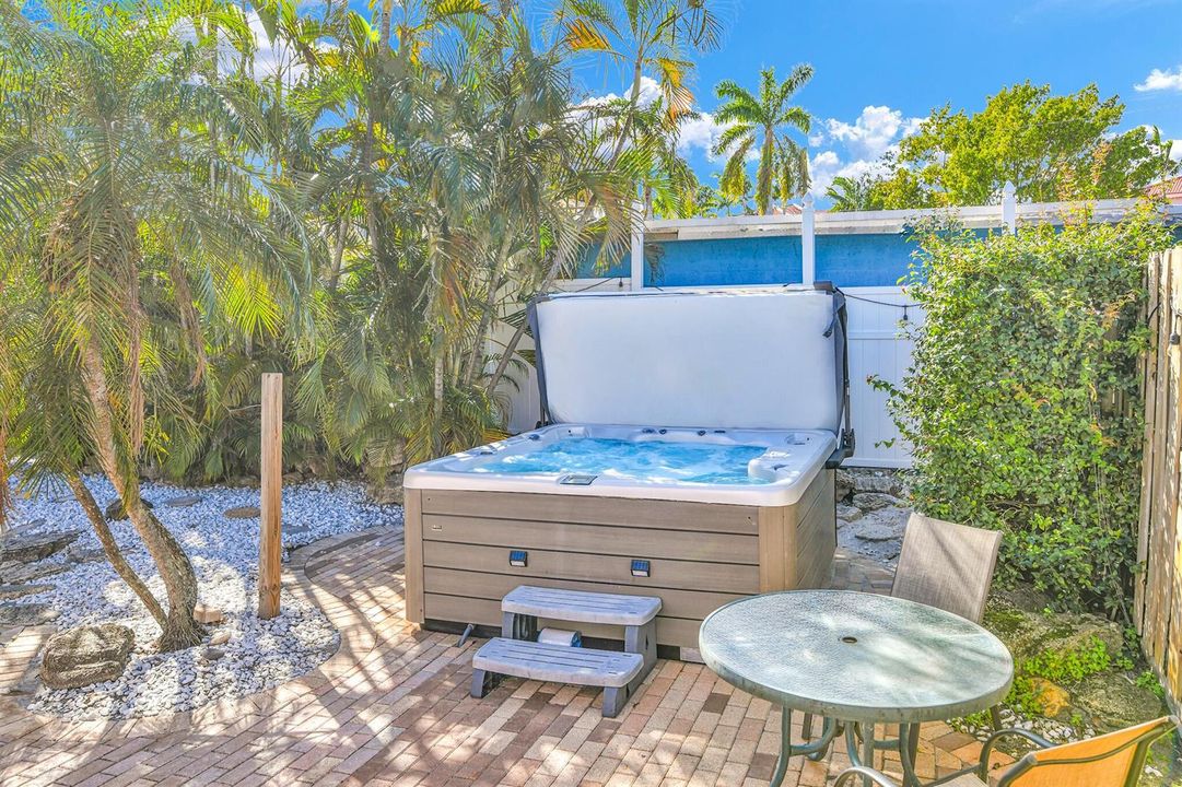 Private Hot Tub Patio
