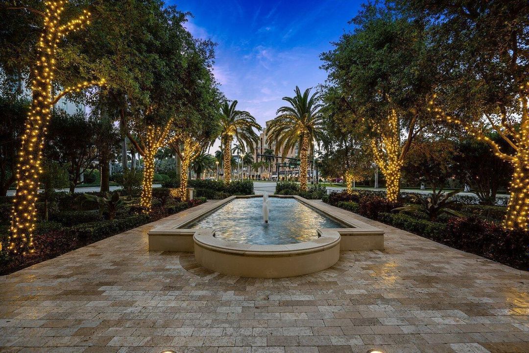 CPST Front Entrance Fountains