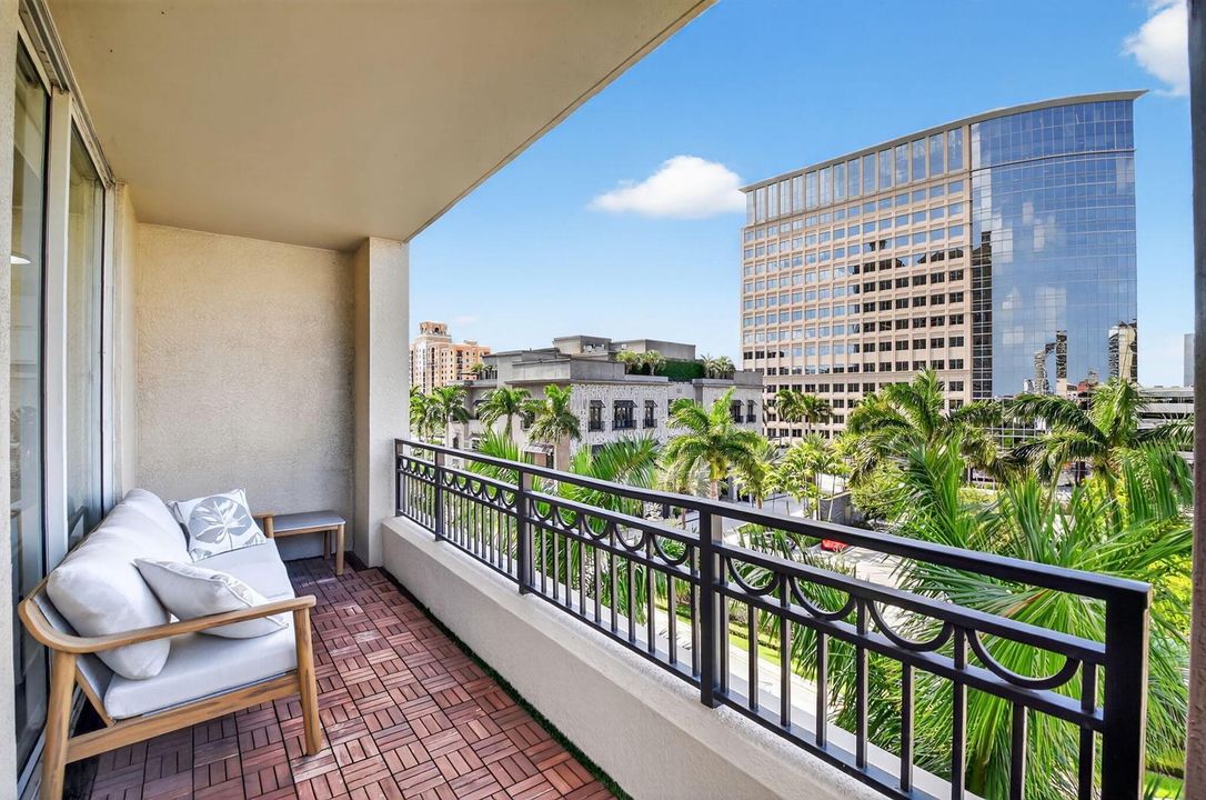 Lush Tropical Greenery in View