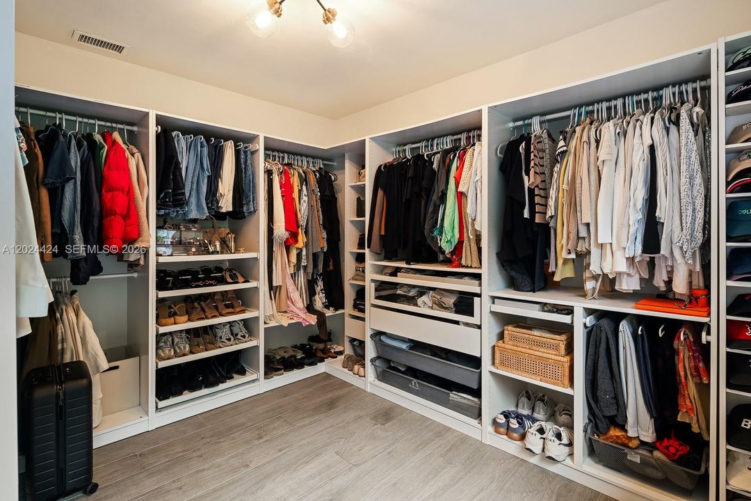 primary closet