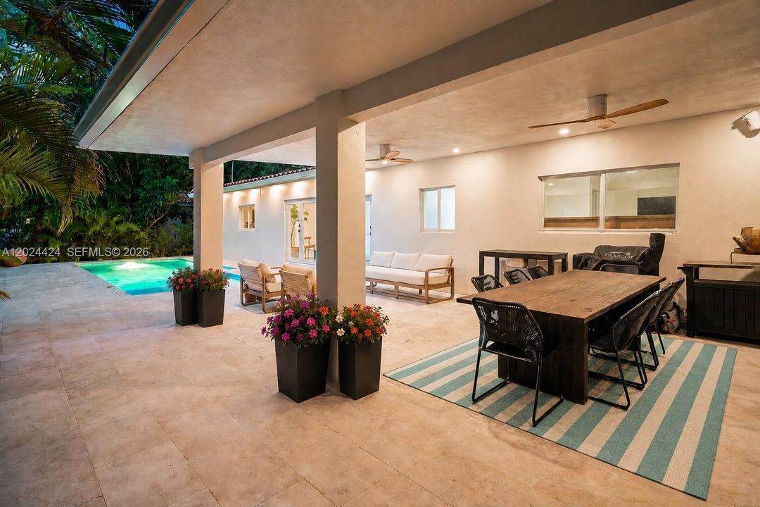 covered terrace
