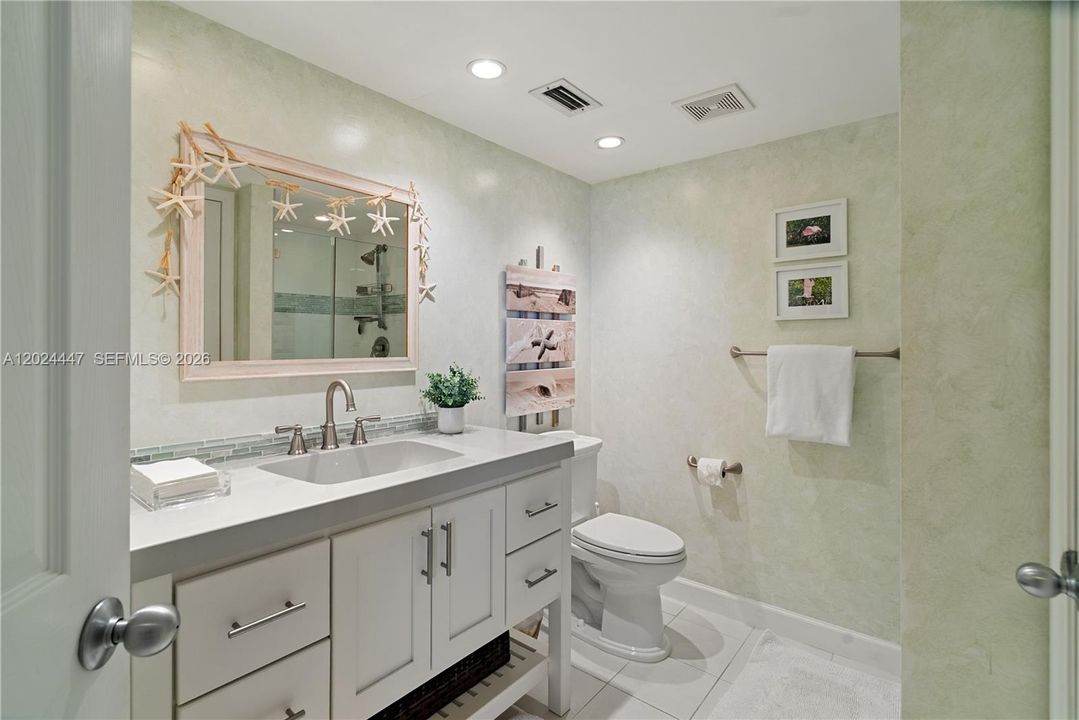 Hall bathroom
