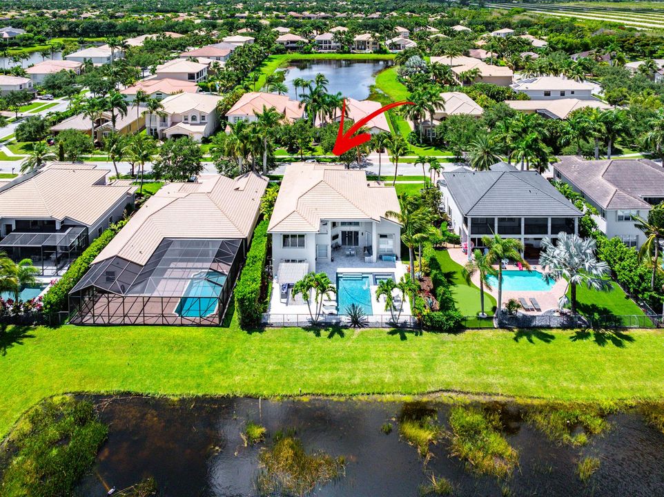 Aerial View Of Home