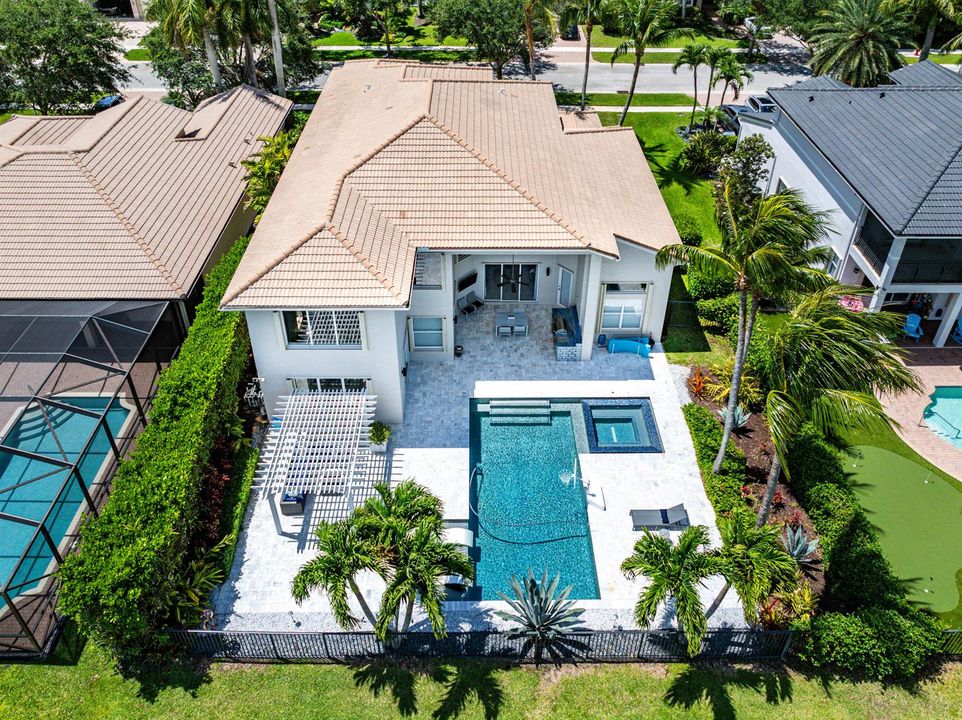 Aerial View Of Home