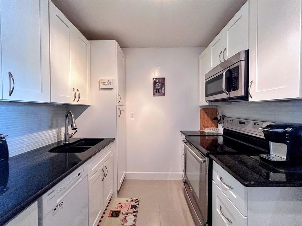 Pantry, new garbage disposal