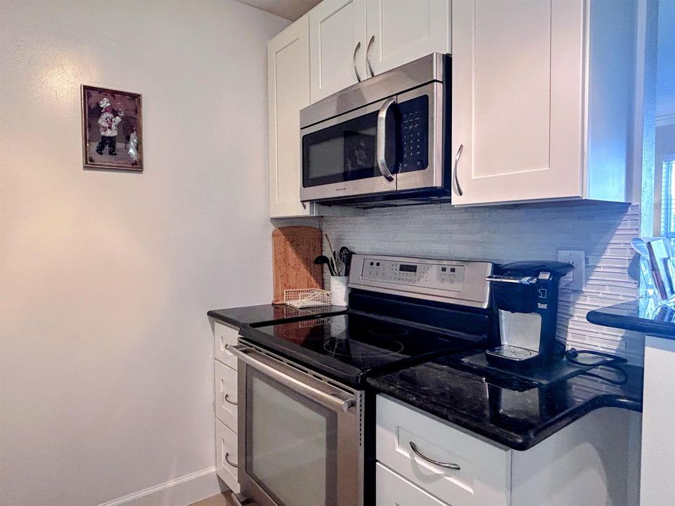 SS appliances, convect oven