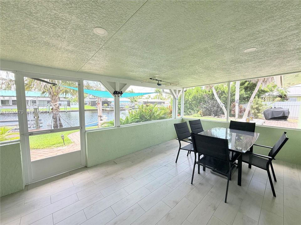 Screened Terrace & Summer Kitchen