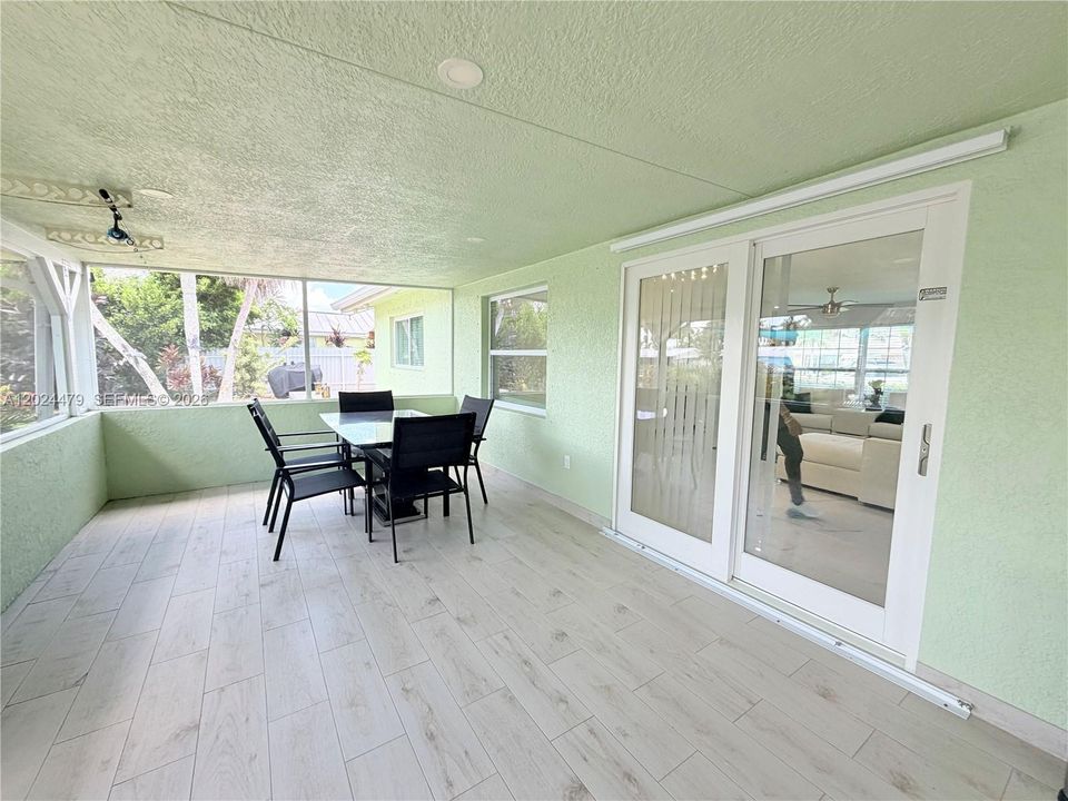 Screened Terrace & Summer Kitchen