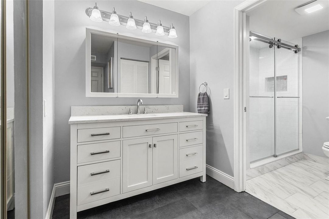Primary bathroom meticulously designed!
