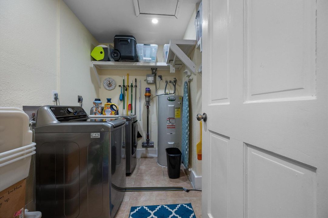 Laundry & Storage Room
