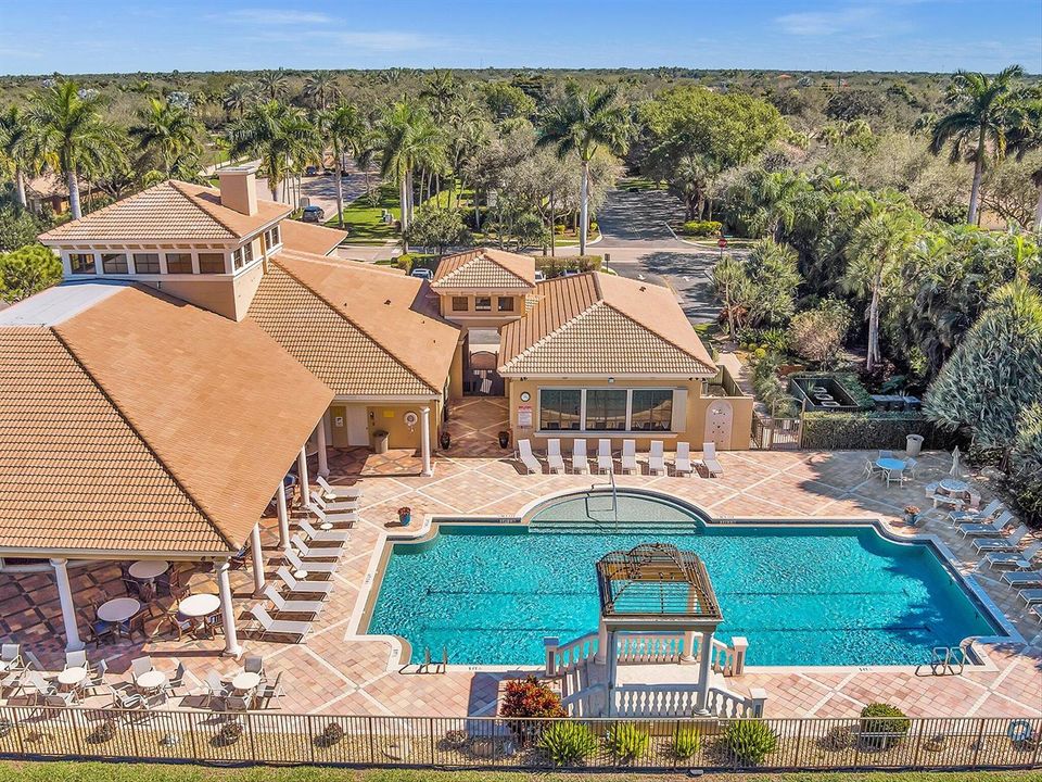Tivoli Reserve Pool Aerial