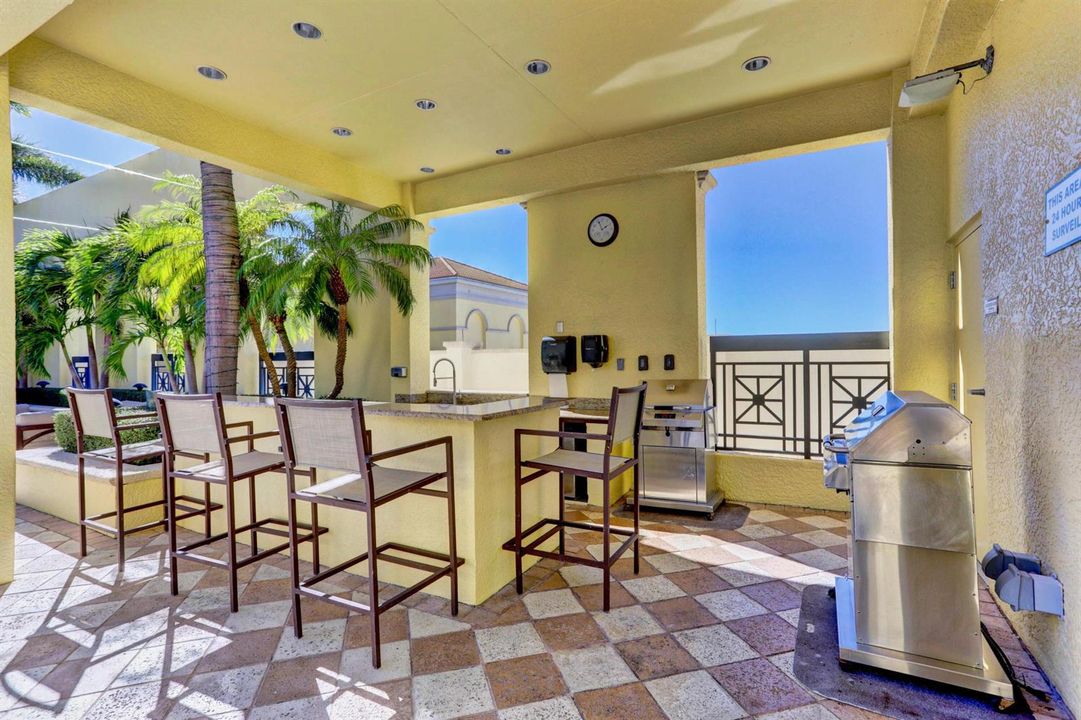 Resident BBQ Area