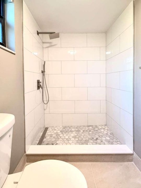 Renovated bathroom