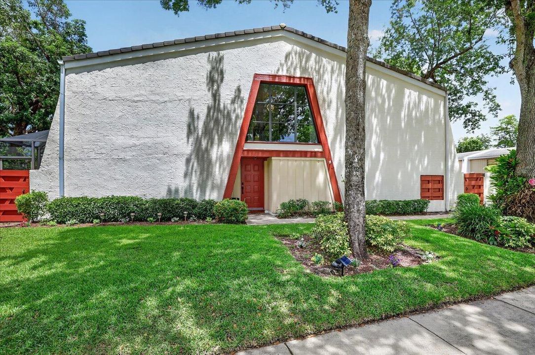 Front of the home