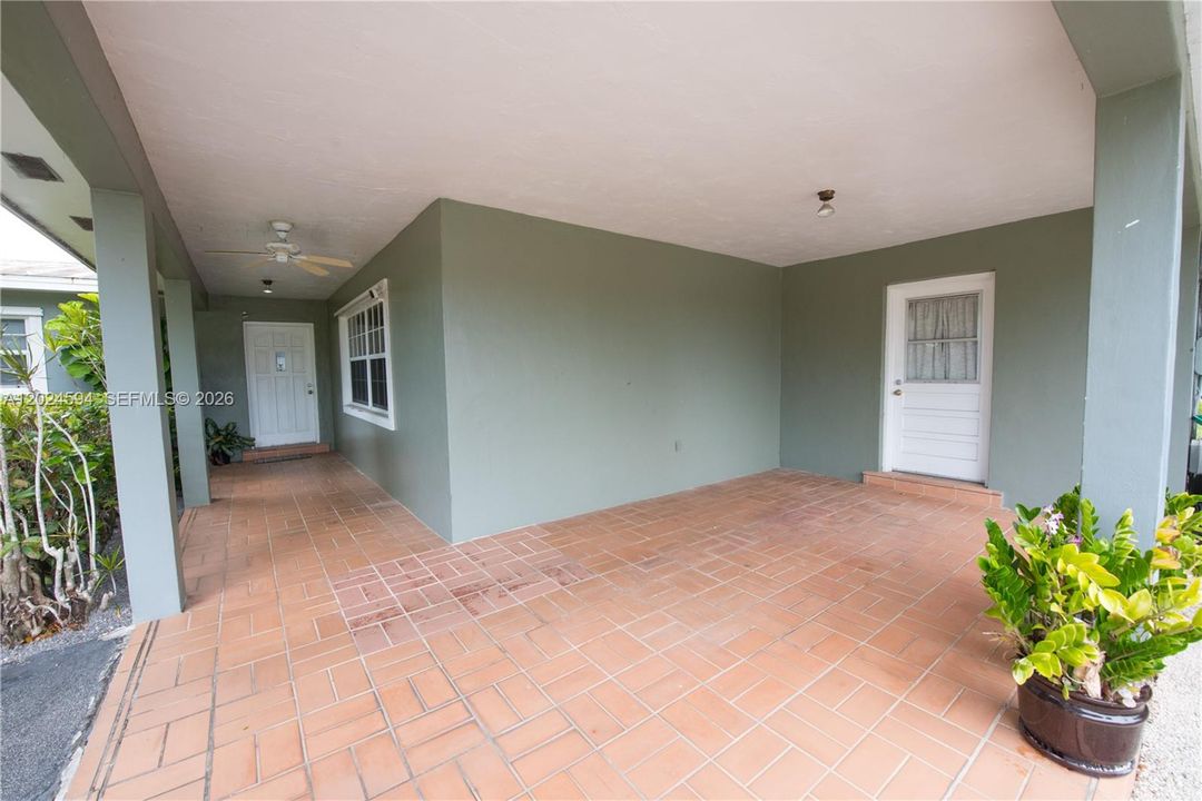 Main House Carport