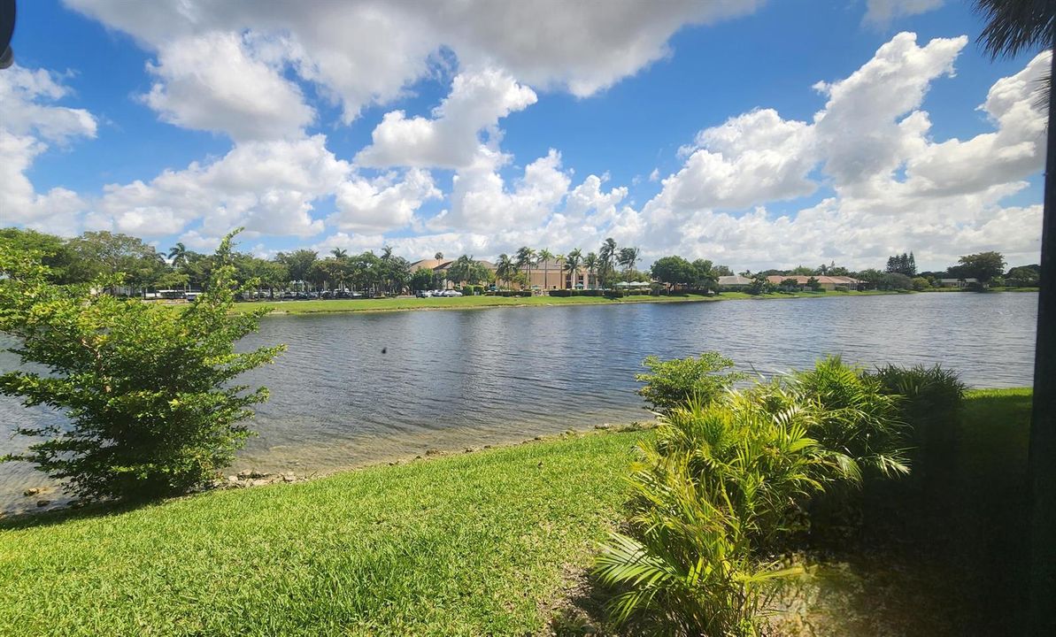 Serene lake view