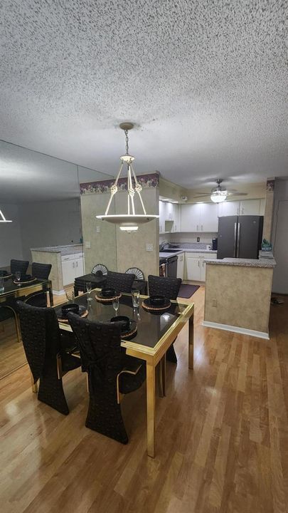 Comfy dining area