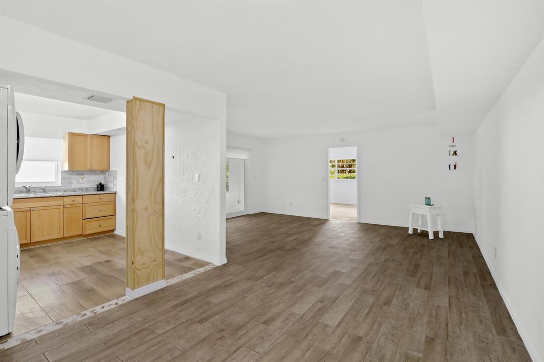Open floor plan