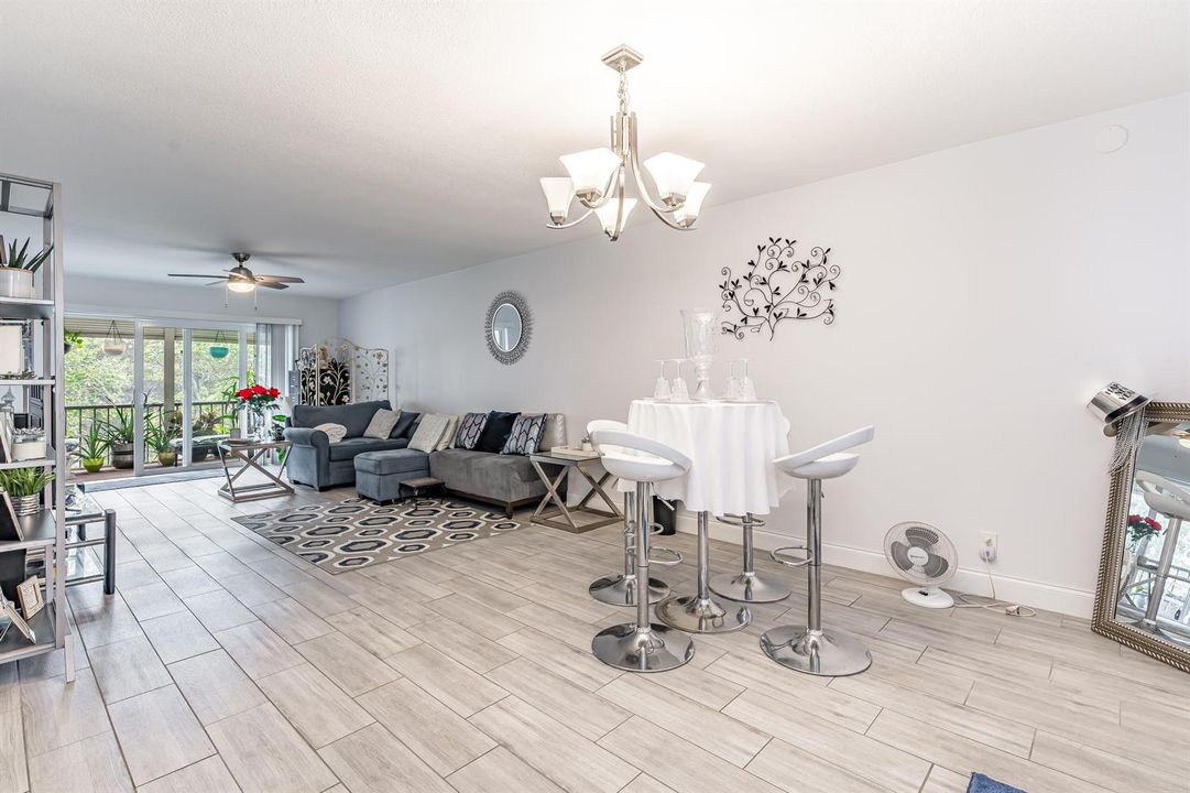 12. Living Room Dining Room Patio